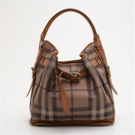 burberry smoked check hobo medium|Burberry Medium Smoked Check Hobo .